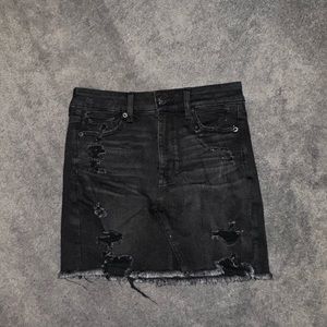 Black Jean Skirt from American Eagle